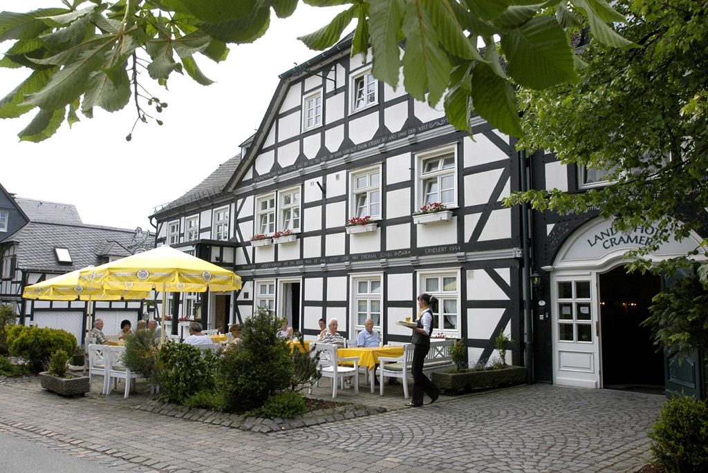 Landhotel & Gasthof Cramer فارشتاين المطعم الصورة