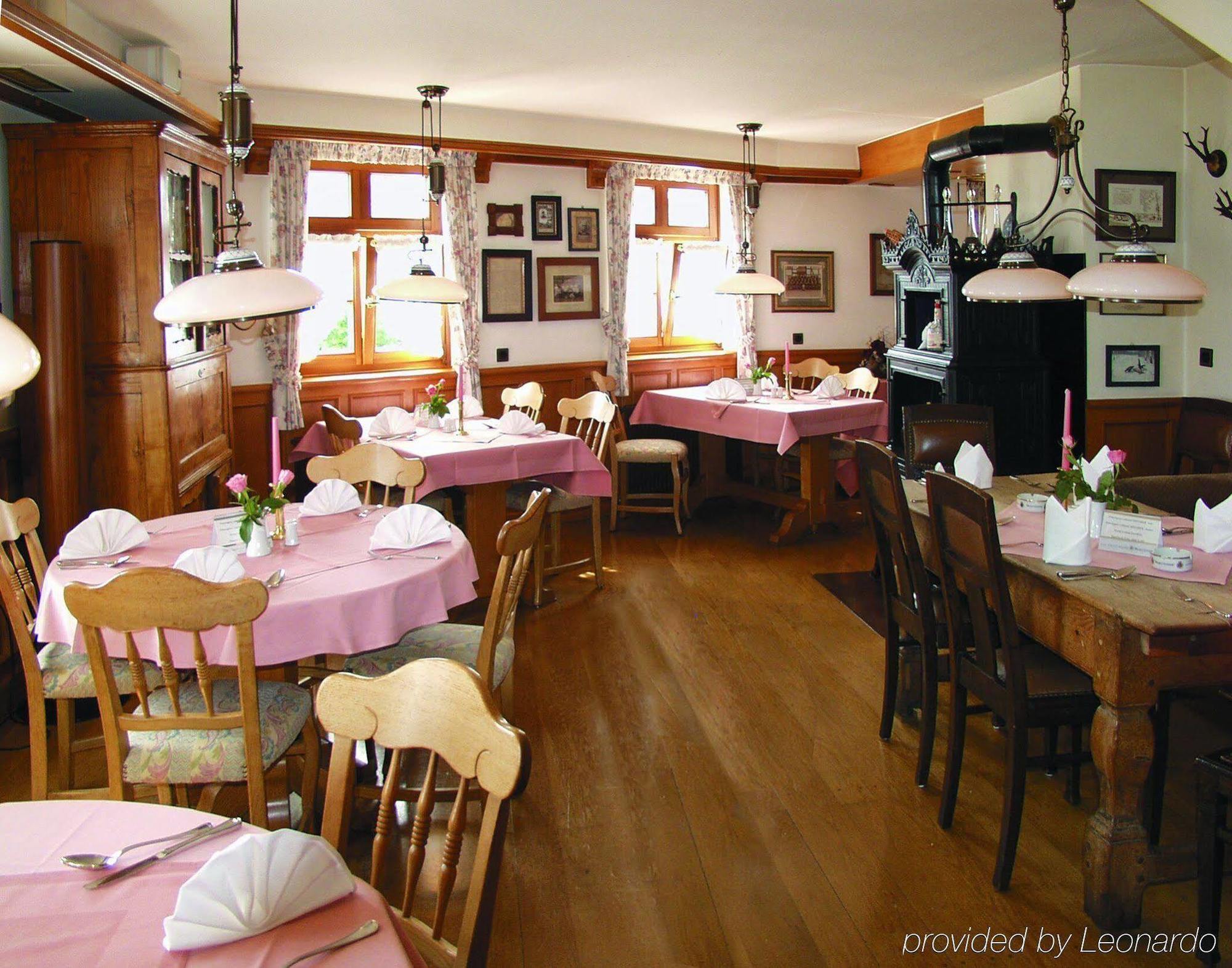 Landhotel & Gasthof Cramer فارشتاين المطعم الصورة